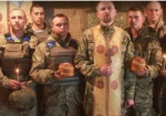 Бойцы АТО поздравили украинцев Пасхой