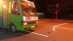 Маршрутный автобус сбил девушку пешехода