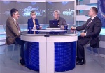 Вечер трудного дня. Михаил Черняк, Виталий Маляренко и Юлия Биденко