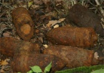 Житель области обнаружил в лесу 28 артснарядов времен войны