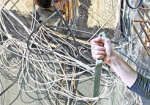 В Харькове задержан еще один вор телефонного кабеля