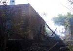 В Изюме сгорел частный дом