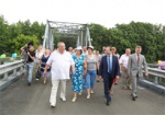 В Васищево открыли отремонтированный мост через реку Уды