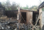 Красноградский район: во время пожара пенсионер получил ожоги