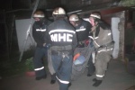 Новобаварский район: во время пожара спасен 1 человек и 44 эвакуированы
