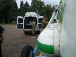 Из Харькова в Киев санрейсом доставили пятерых раненых пограничников