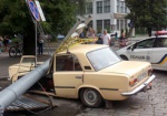 Последствия урагана, который накрыл Харьков