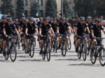 В Харькове начал работу взвод велосипедной полиции