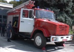Харьковские спасатели получили новый пожарный автомобиль