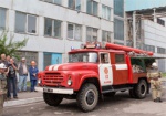 Сотрудники «Турбоатома» учились тушить пожар