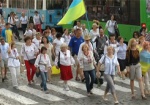 Харьковчане приняли участие в параде вышиванок
