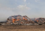 Пожар в Купянском районе уничтожил почти 1 тысячу тонн сена
