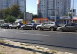 На Алексеевке столкнулись сразу пять машин
