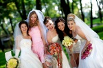 Сегодня в парке Горького – парад невест