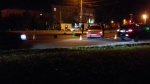 В Харькове легковушка врезалась в светофор