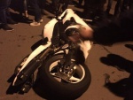 В Харькове столкнулись мотоцикл и легковушка: есть пострадавшие