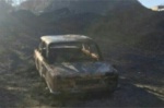 Угнанный в Харькове автомобиль нашли сгоревшим