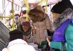 По Харькову ходит троллейбус с вакансиями