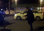 Пьяный водитель на Audi снес ограждение в центре города