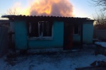 В Боровском районе мужчина обгорел при пожаре