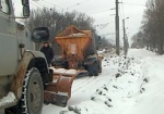 За сутки в Харькове убрали 2,5 тысячи кубометров снега
