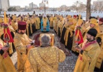 Сегодня в Харькове отслужили молебен по уходящему году