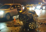 В Харькове крупное ДТП: пострадали 4 человека, разбиты 7 машин