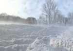 В районах области снежные заносы достигали 1,4 метра