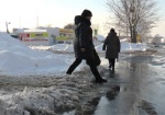 Харьковчане жалуются на плохую уборку снега на обочинах и тротуарах