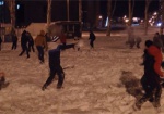 Харьковчане устроили «снежную битву». Необычный флешмоб провели на Салтовке