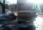 На Клочковской фура попала в ДТП: водитель сбежал