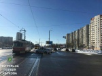На Алексеевке столкнулись легковушка и трамвай