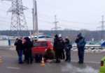 Под Харьковом легковушка сбила пешехода