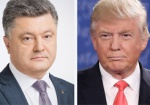 Порошенко и Трамп обсудили ситуацию на Донбассе
