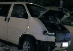 В Харькове нетрезвый водитель микроавтобуса попал в аварию