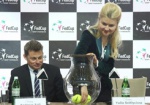 Губернатор Юлия Светличная провела жеребьевку теннисного матча Кубка Федерации