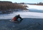 Спасатели просят харьковчан не выходить на тонкий лед