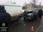 На проспекте Гагарина произошло тройное ДТП: есть пострадавшие