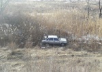 ДТП на Мерефянском шоссе: легковушка слетела с дороги
