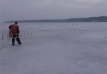 На водохранилище под Харьковом чуть не утонули двое рыбаков