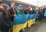 Поезд единения Украины «Трухановская сечь» - в Харькове