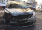В Харькове на парковке горел Ford Focus
