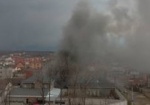 На Салтовке тушат пожар в частном секторе