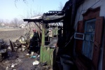 На Харьковщине спасли пенсионерку из горящего дома