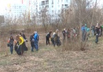 К уборке территории Харьковщины присоединились сотрудники банковских учреждений