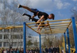Харьковские воркаутеры проводят мастер-классы для школьников