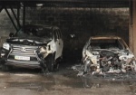 Крупный пожар на охраняемой парковке в Харькове: подробности