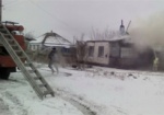На пожаре под Харьковом погибли двое мужчин