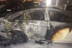 Три иномарки сгорели на стоянке в Харькове