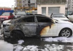 Пожар на харьковской стоянке расследуют как поджог